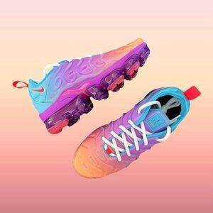 BNWT Nike Vapormax Plus Fuchsia Purple Ombré Womens Sneakers 8.5 $210 +20 CA tax